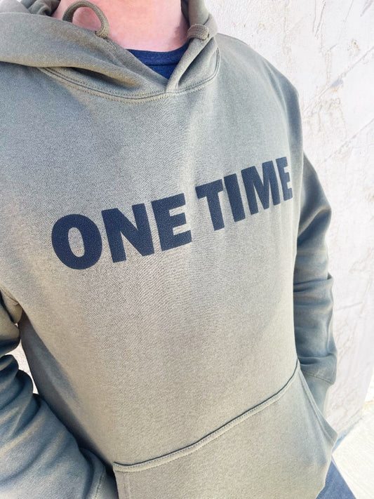 One Time Hoodie (Military Green)